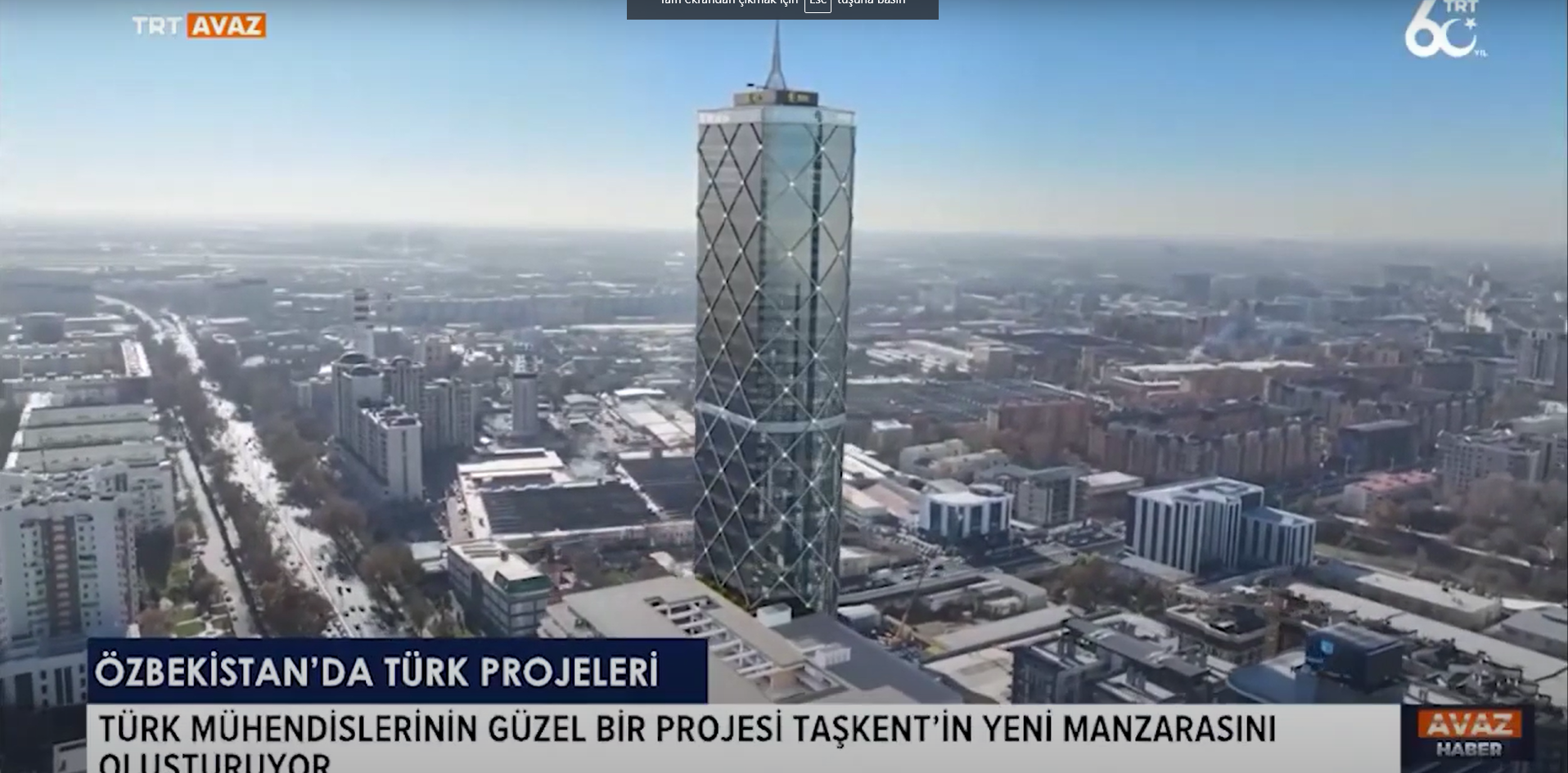 TRT AVAZ included Pyramid in its broadcast